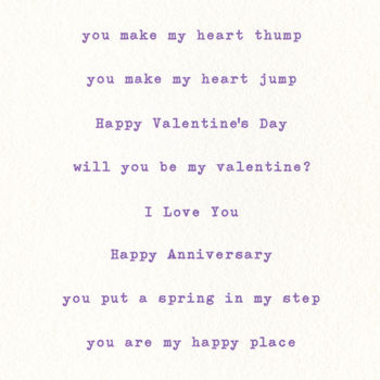 Bunny Anniversary Or Pick Your Favourite Wording Card, 6 of 12