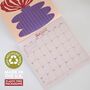 2026 Compact Wall Calendar | Modern Botanical, thumbnail 6 of 7