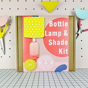 Bottle Lamp And 20cm Lampshade Making Kit, 3 of 7