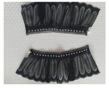 The 'Alluring' Tulle Pleat Wristbands, 5 of 7