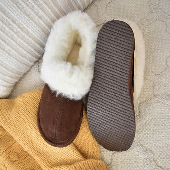 Ivy Sheepskin Boots Slippers, 7 of 8