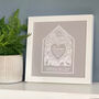 Personalised Grandparent Heart Of The Home Framed Print, thumbnail 3 of 7