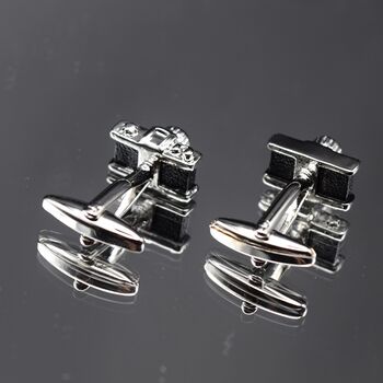 Camera Cufflinks 316 L Stainless Steel Gift For Photographers And Creatives, 4 of 5