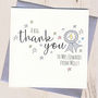 Personalised Rosette Teacher Thank You Card, thumbnail 3 of 3