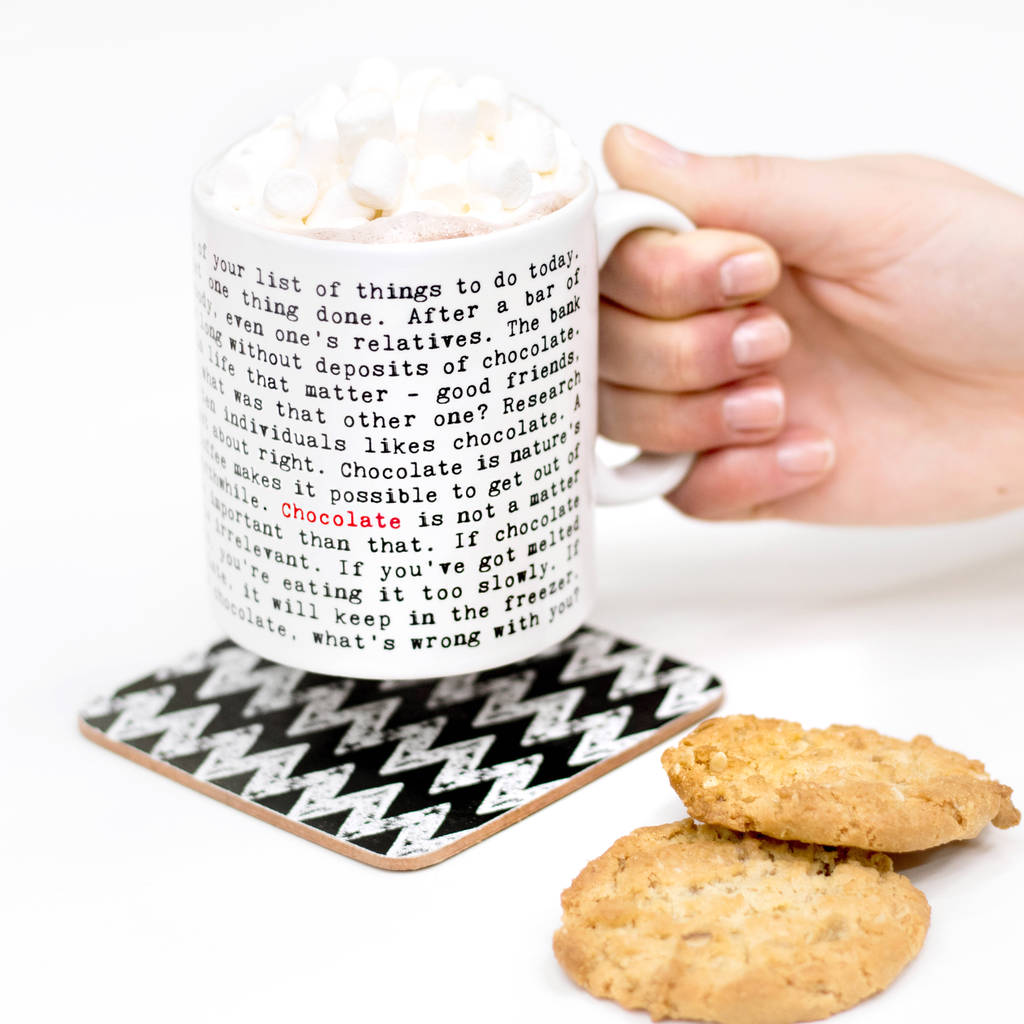 Hot Chocolate Mug By Coulson Macleod | notonthehighstreet.com