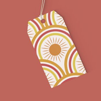 Radiant Sunrise Gift Wrapping Paper, 6 of 7