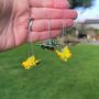 Handmad Glass Hanging Butterfly Set, thumbnail 7 of 7