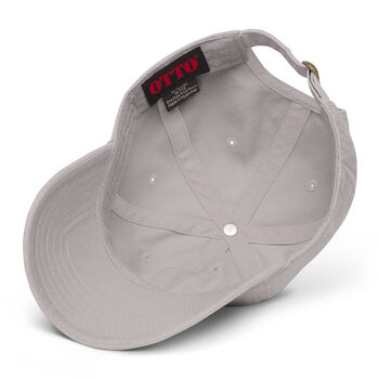 I Coffee Therefore I Am. Cotton Embroidered Cap, 10 of 12