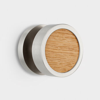 Contemporary Internal Door Knobs With Wood Insert, 11 of 12