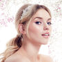 Crystal And Pearl Wedding Headband 'Adele One', thumbnail 3 of 3