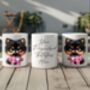Personalised Pomeranian Morning Coffee Pet Dog Gift Mug, thumbnail 2 of 2
