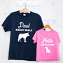 Personalised Father's Day Tshirt Set, Animal Design, thumbnail 3 of 7