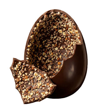 70% Single Origin And Hazelnut Nibs Easter Egg, 2 of 4