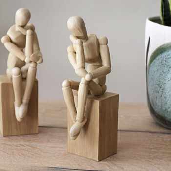 Set Of 'The Thinker' Bookends, 4 of 5