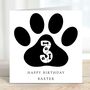 Personalised Birthday Card For Dog, thumbnail 2 of 3