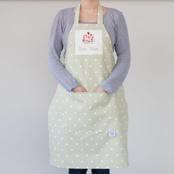Personalised Spotty Cupcake Apron, 3 of 8