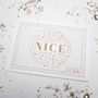 Nice List Personalised Notecard, thumbnail 1 of 3