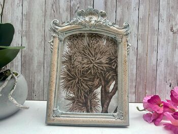 Vintage Style Ornate Photo Frame 4x6 Inch Picture Frame Gift, 9 of 9