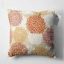 Cushion Cover With Orange Leaf Design, thumbnail 4 of 5