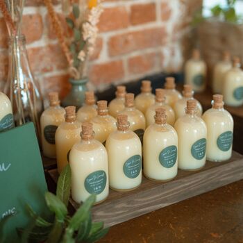 Personalised Wedding Favour Crema Di Limoncello 100ml, 3 of 5