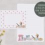 A5 Letter Writing Paper And Envelopes, Baking Design, thumbnail 1 of 6