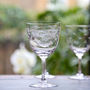 Set Of Six Fern Design Wine Glasses, thumbnail 1 of 3