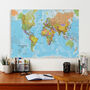 World Canvas Map Print, thumbnail 9 of 9