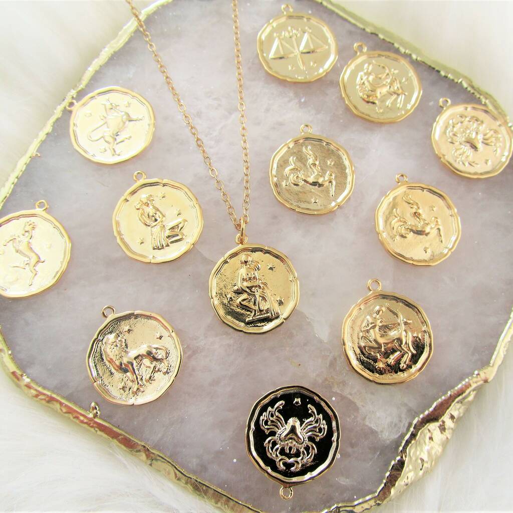 Zodiac Astrolgoical Necklace, 1 of 4