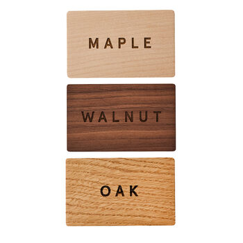 Personalised Wooden Wedding Keyring Set, 6 of 6