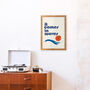 It Comes In Waves Giclée Retro Art Print, thumbnail 1 of 2