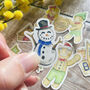 Gingerbread Sticker Set. Christmas And Scrapbooking, thumbnail 9 of 10