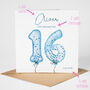 Personalised 16th Birthday Card, thumbnail 2 of 3