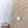 Personalised Solid Silver Heart Necklace, thumbnail 3 of 6
