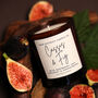 Cassis And Fig Scented Soy Candle, thumbnail 3 of 3