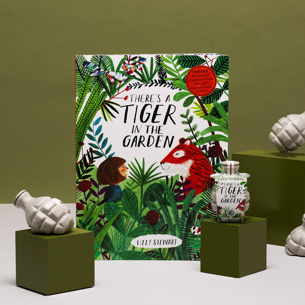 There's A Tiger In The Garden Book And Seedbom Set, 1 of 10