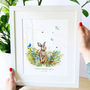 Personalised Baby Bunny Print, thumbnail 8 of 11