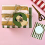 Luxury Candy Cane Stripe Christmas Wrapping Paper, thumbnail 4 of 4