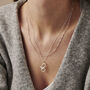 Large Organic Initial Necklace, thumbnail 8 of 12