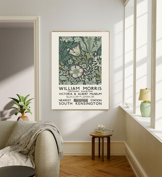 William Morris Vintage Exhibition Print, 2 of 3