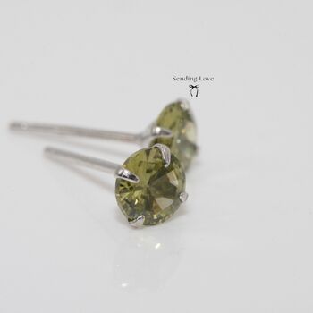 August Birthstone Earrings Gift, 2 of 9