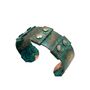 Handmae Green Patina Copper Cuff Bracelet, thumbnail 2 of 2