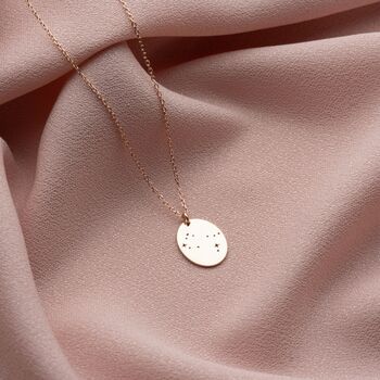 Sterling Silver Zodiac Constellation Necklace, 7 of 9