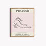 Picasso Cat Exhibition Print, thumbnail 2 of 3
