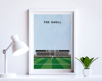 Contemporary Rugby Stadium Print Gift, Framed Or Unframed, 10 of 10