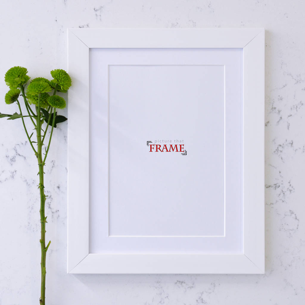 A4 White Frame By Picture That Frame | notonthehighstreet.com