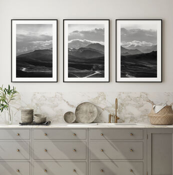 Set Of Three Unframed Mountain Photo Prints, 5 of 8