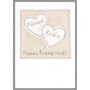 Personalised Love Hearts Wedding Anniversary Card, thumbnail 10 of 12