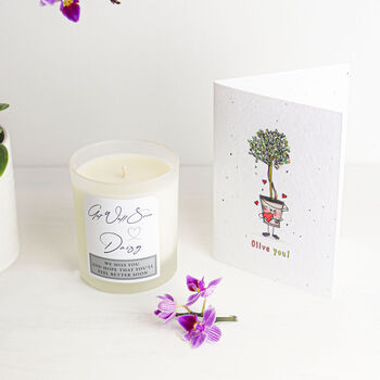 Personalised Get Well Soon Scented Soy Wax Candle, 8 of 12