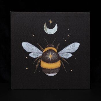 Forest Bee Light Up Canvas Plaque, 2 of 6