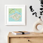 Map Of The Isle Of Wight Print By Hilary Yafai, thumbnail 2 of 8